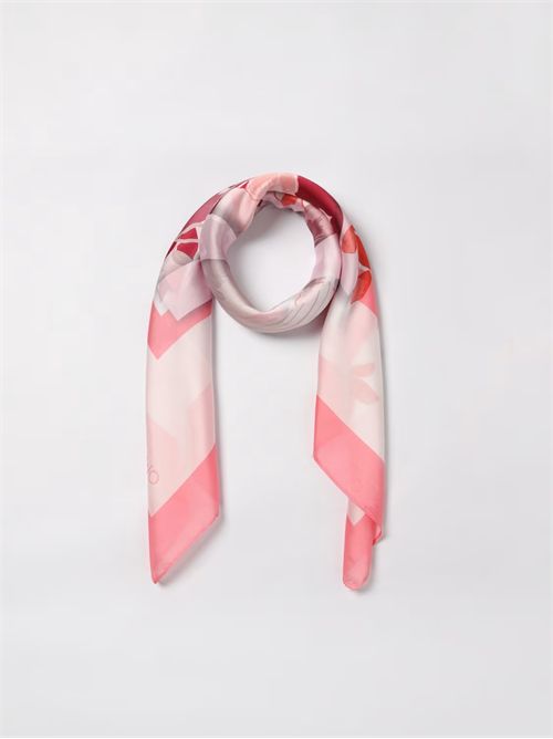 Liu Jo Foulard corallo con logo LIU JO | 2A5039T0300/X0666